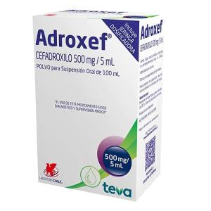 ADROXEF 500 MG/5ML X 100 ML
