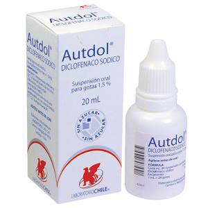 AUTDOL 15 MG GOTAS X 20 ML