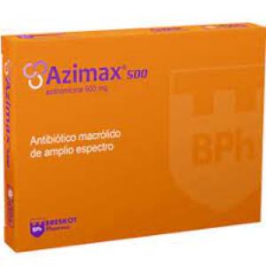 AZIMAX 500 MG X COMPRIMIDO