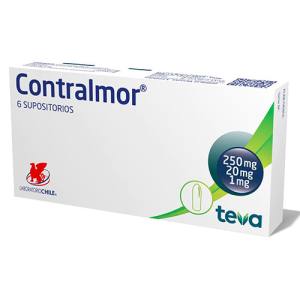 CONTRALMOR X  SUPOSITORIO
