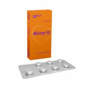BAXOR 15 MG X COMPRIMIDO