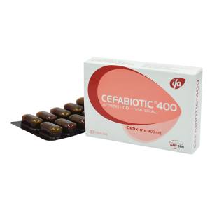 CEFABIOTIC 400 MG  X CAPSULA