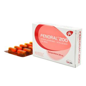 FENORAL/KETOPROFENO 200 MG X CAPS.