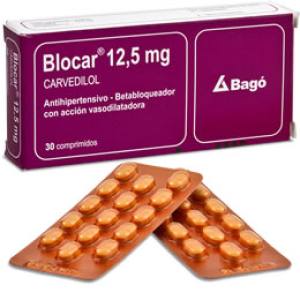 BLOCAR 12.5 MG  X  COMPRIMIDO