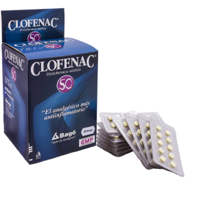 CLOFENAC 50 MG X COMPRIMIDO