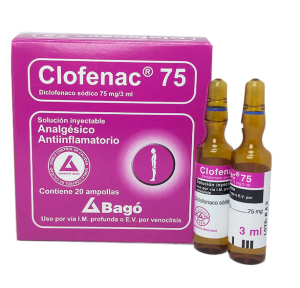 CLOFENAC 75 MG X AMPOLLA