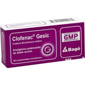 CLOFENAC GESIC 50MG/50MG X COMPRIMIDO