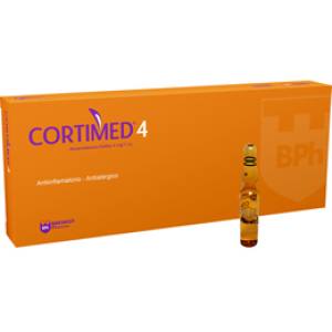 CORTIMED 4 MG X AMPOLLA