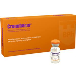 CRONOBECOR 10MG/4MG X 2ML