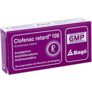 CLOFENAC RETARD 100 MG X COMPRIMIDO