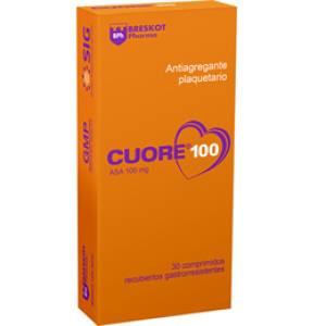 CUORE 100 MG X COMPRIMIDO