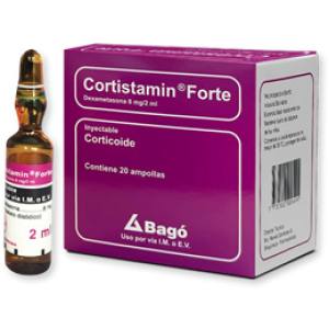 CORTISTAMIN FORTE  8 MG X  AMPOLLA