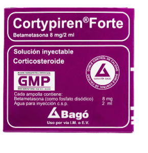 CORTYPIREN FORTE 8 MG X AMPOLLA