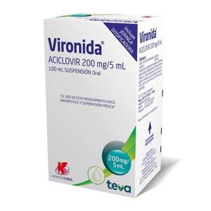 VIRONIDA 200 MG/5ML X 100 ML