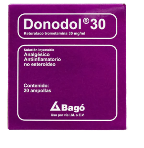 DONODOL 30 MG X AMPOLLA