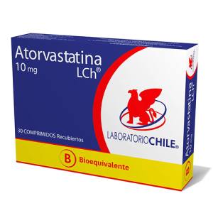 ATORVASTATINA LCH 10 MG COMP