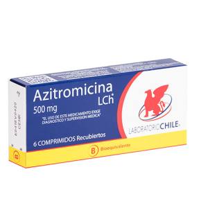 AZITROMICINA LCH 500 MG X 6 COMP.