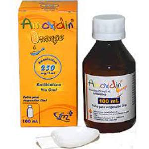 AMOXIDIN ORANGE 250 MG X 100 ML