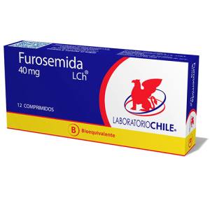 FUROSEMIDA 40 MG  COMP. -  LCH
