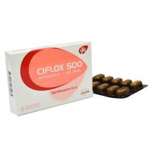 CIFLOX 500 MG X  COMPRIMIDO
