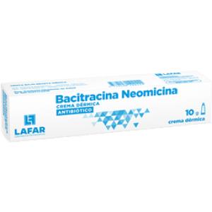 BACITRACINA NEOMICINA CREMA DERNICA X 10 G - LAFAR