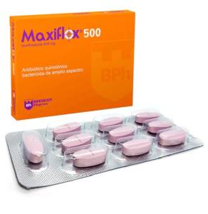 MAXIFLOX 500 MG X COMPRIMIDO