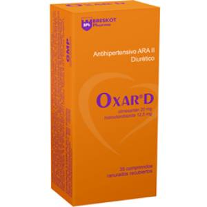OXAR D 20/12.5 MG X COMPRIMIDO