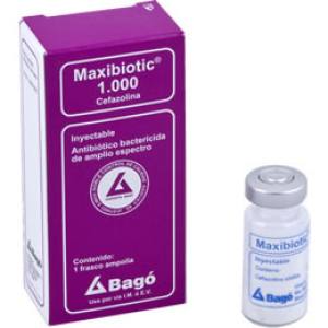 MAXIBIOTIC 1000 MG VIAL