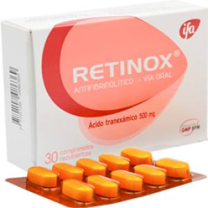 RETINOX (ACIDO TRANEXAMICO) 500 MG X COMP. RECUB.