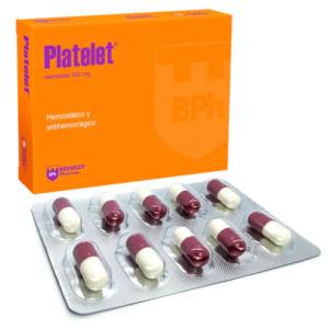 PLATELET 500 MG X CAPSULA