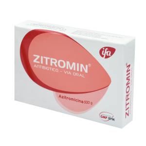 ZITROMIN 500 MG X COMPRIMIDO