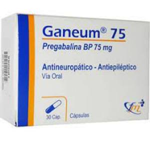 GANEUM/PREGABALINA 75 MG X CAPSULA.