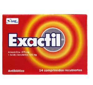 EXACTIL 875 MG /125 MG X COMP.