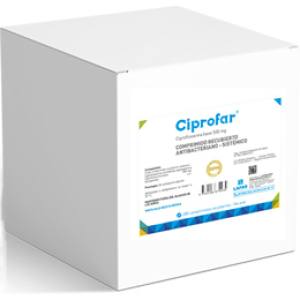 CIPROFAR 500MG X COMP. RECUBIERTO