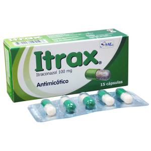 ITRAX 100 MG CAPS