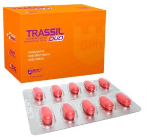 TRASSIL DUO 200 MG/500 MG X COMPRIMIDO