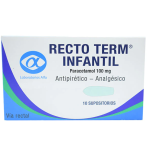 RECTO TERM INFANTIL X SUPOSITORIO