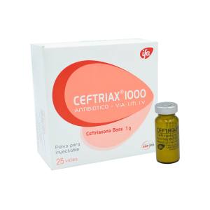 CEFTRIAX 1000 MG X VIAL