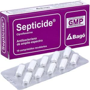 SEPTICIDE 500 MG X COMPRIMIDO
