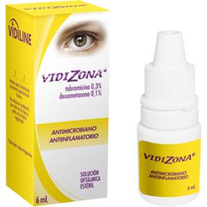 VIDIZONA 0.3%/0.1% GOTAS OFT. X 6 ML.