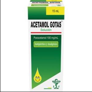 ACETAMOL 100 MG/ML GOTAS X 15 ML