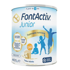 FONTACTIV JUNIOR VAINILLA X 400 G