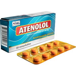 ATENOLOL SAE 100 MG  COMP.