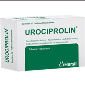 UROCIPROLIN X COMPRIMIDO