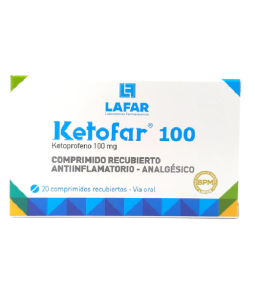 KETOFAR 100 MG X COMP. RECUBIERTO