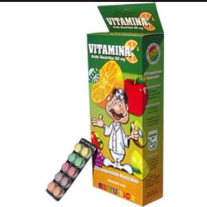 VITAMINA C  COMP. MASTICABLES X BLISTER VALENCIA