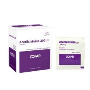 ACETILCISTEINA 200 MG X SOBRE