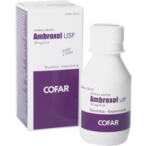 AMBROXOL 30MG JBE. X 100M ML COFAR