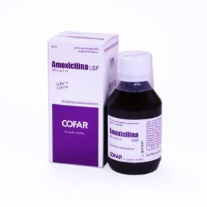 AMOXICILINA 500 MG SUSP X 60 ML COFAR