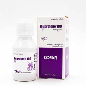 IBUPROFENO 100 MG SUSP COFAR X 100 ML